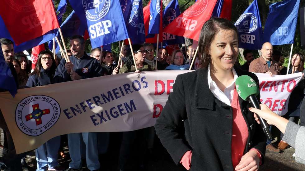 enfermeiros em greve