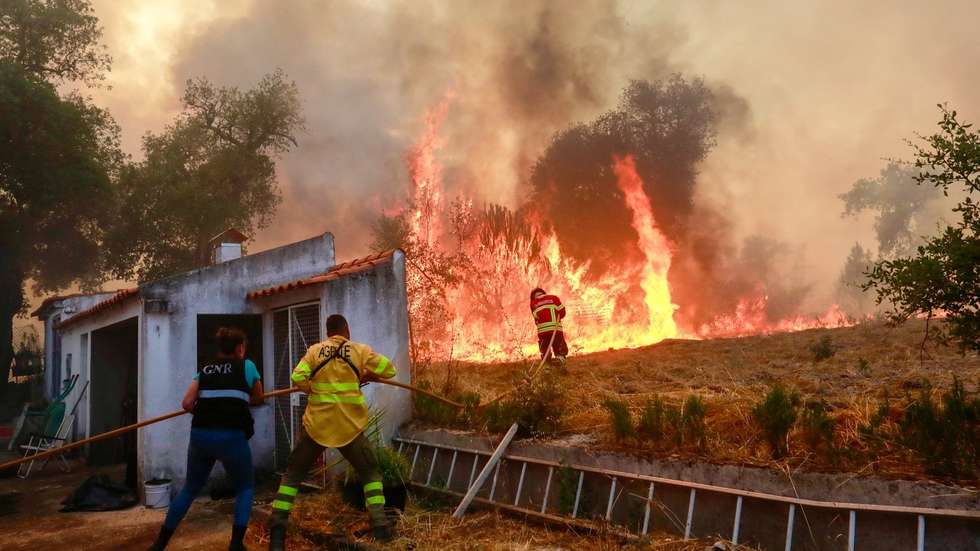A Península Ibérica concentrou quase metade da área ardida da UE em 2025