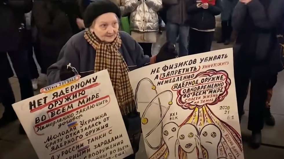 protesto Rússia