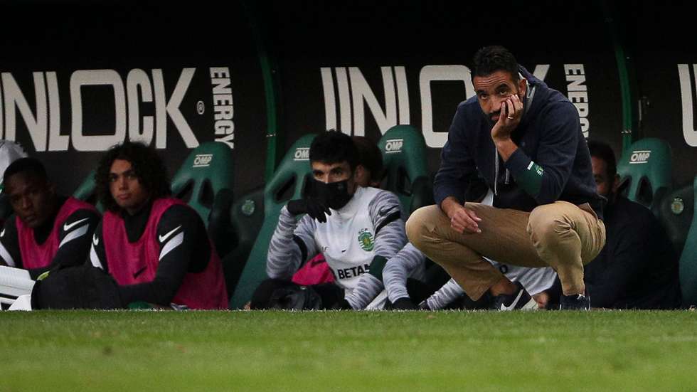 O técnico leonino elogiou os momentos de forma de Pedro Porro e João Palhinha