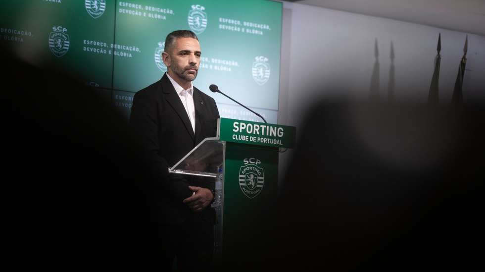 Rui Borges foi apresentado esta quinta-feira de manhã em Alvalade, onde vai fazer a estreia no comando do Sporting no dérbi frente ao Benfica