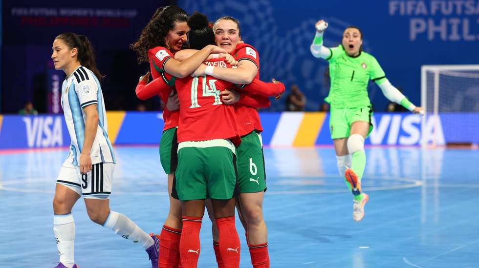 Lídia Moreira inaugurou o marcador com apenas 57 segundos e embalou Portugal para uma grande exibição que culminou numa goleada frente à Argentina