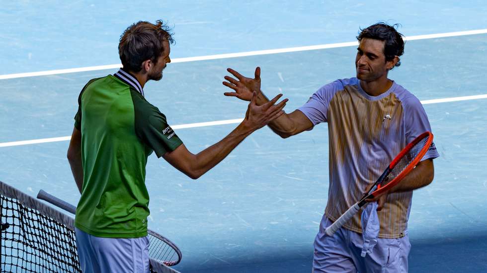 Daniil Medvedev, número 3 do mundo que vai agora defrontar o polaco Hubert Hurkacz nos quartos, deixou muitos elogios a Nuno Borges após bater o português em quatro sets