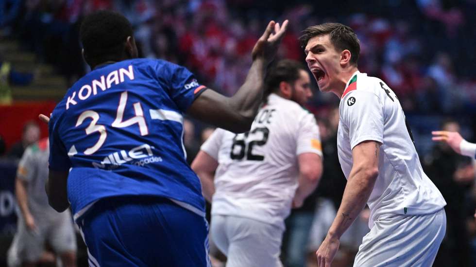 Kiko Costa foi o melhor marcador de Portugal no encontro frente à França com oito golos que não foram suficientes para evitar a derrota por 35-34