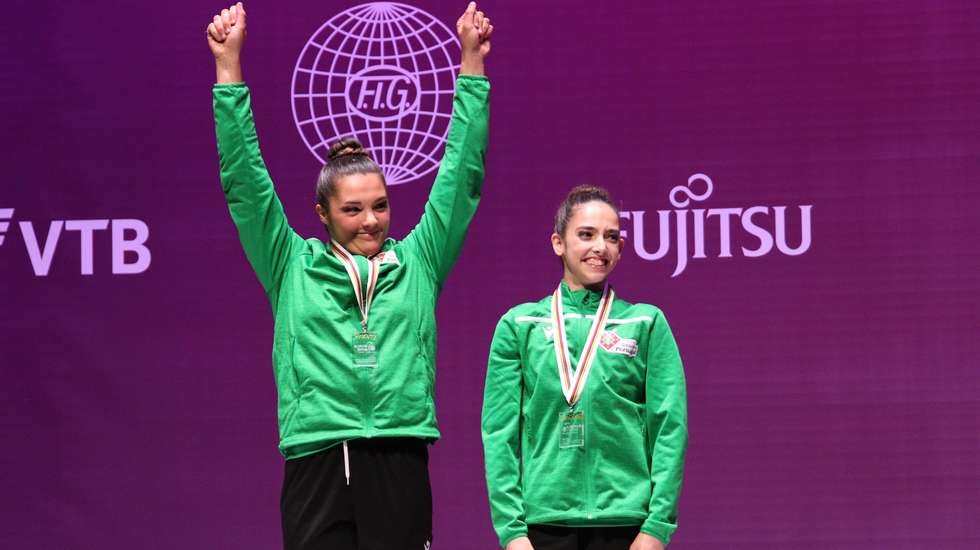Rita Ferreira e Ana Teixeira, ginástica