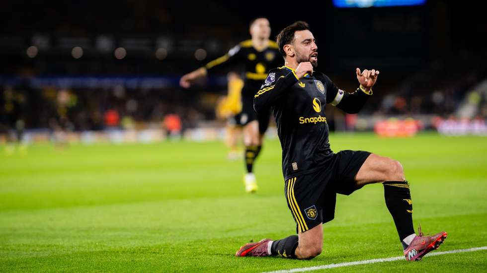 Bruno Fernandes inaugurou e fechou a goleada do Manchester United frente ao Wolverhampton fazendo mais uma assistência pelo meio