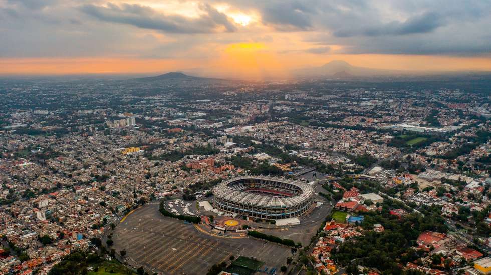 Estádio Azteca, na Cidade do México, vai receber a primeira partida do Mundial de 2026 entre o México e a África do Sul