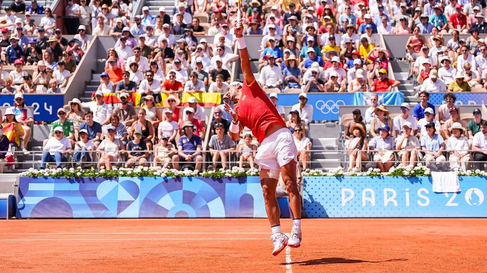 Rafa Nadal jogou pela última vez em Roland Garros nos Jogos Olímpicos, perdendo frente a Novak Djokovic na segunda ronda
