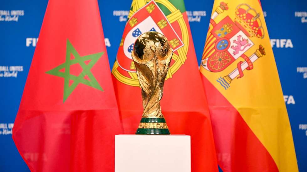 O próximo Mundial de futebol terá lugar em Portugal, Espanha e Marrocos