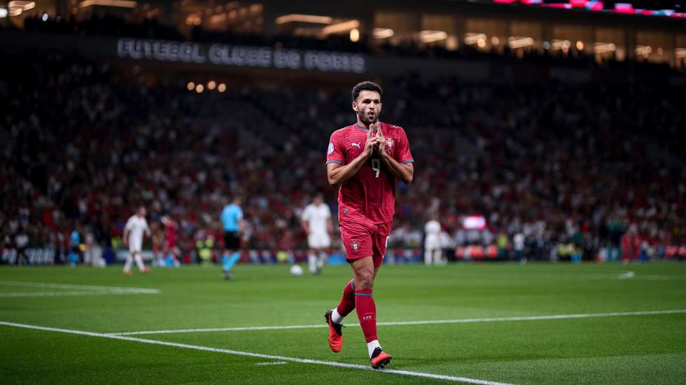 Gonçalo Ramos voltou a marcar, foi decisivo no triunfo de Portugal e continua com mais golos pela Seleção do que titularidades