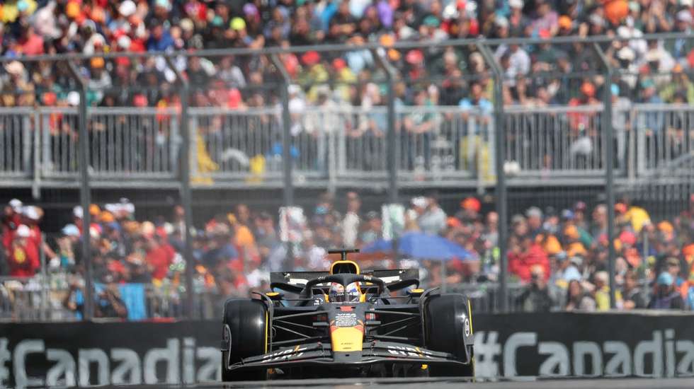 Max Verstappen venceu pela terceira vez consecutiva em Montreal, aumentando a diferença na liderança do Mundial