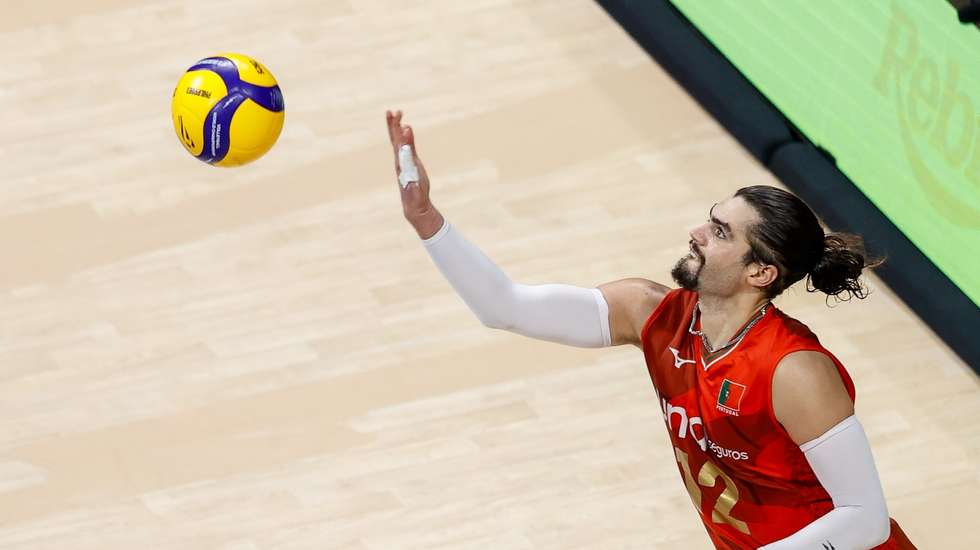 Lourenço Martins foi o melhor marcador de Portugal na estreia no Europeu frente à Polónia, na cidade búlgara de Sófia