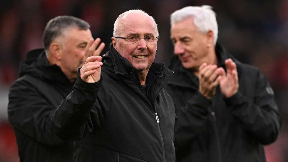 Sven-Goran Eriksson cumpriu no mês passado o sonho de ser treinador por um dia do Liverpool, o clube do pai, num jogo entre lendas dos reds e do Ajax