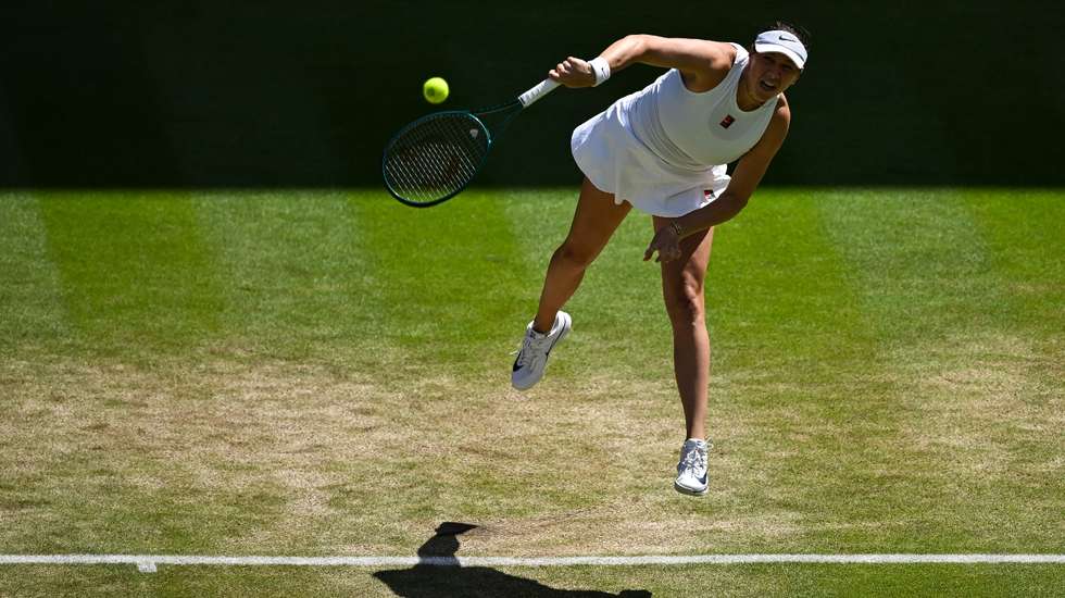 Amanda Anisimova chegou à primeira final de um Grand Slam em Wimbledon depois de derrotar a número 1 do mundo, Aryna Sabalenka