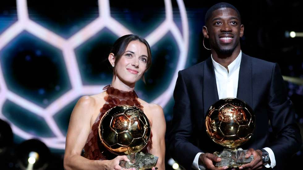 Théâtre du Châtelet voltou a receber a gala da Bola de Ouro, com Aitana Bonmatí a fazer o tri e Ousmane Dembélé a ganhar pela primeira vez