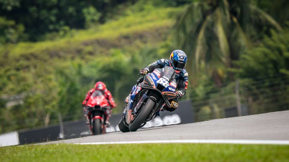 Após ter sido o 12.º mais rápido na primeira saída para a pista nos treinos livres, Miguel Oliveira não passou da 19.ª posição e falhou a Q2
