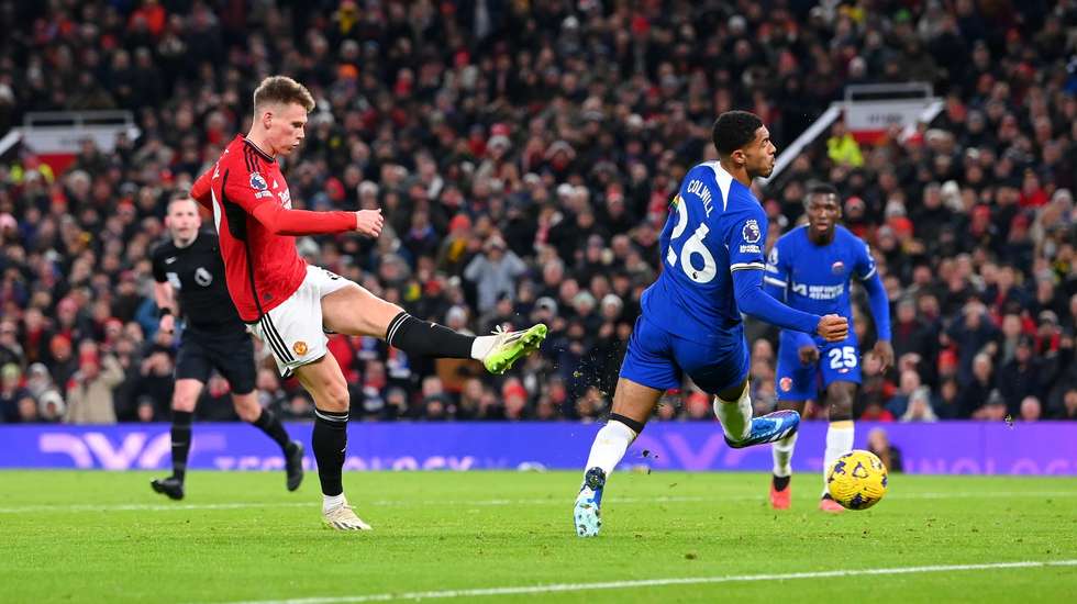 McTominay voltou a ser decisivo nas subidas à área contrária, marcando os dois golos da vitória do Manchester United frente ao Chelsea em Old Trafford