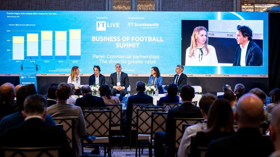 André Bernardo, chefe de Estratégias e Operações do Sporting, participou no painel "Parcerias Comerciais – à procura de maior valor" com representantes do Barcelona e do Newcastle