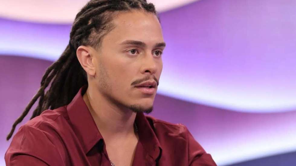 Maycon em entrevista no programa "Goucha", da TVI, em janeiro de 2025