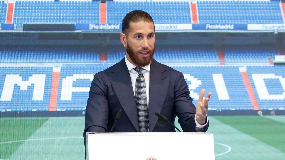 Sérgio Ramos jogou durante 16 épocas pelo Real Madrid