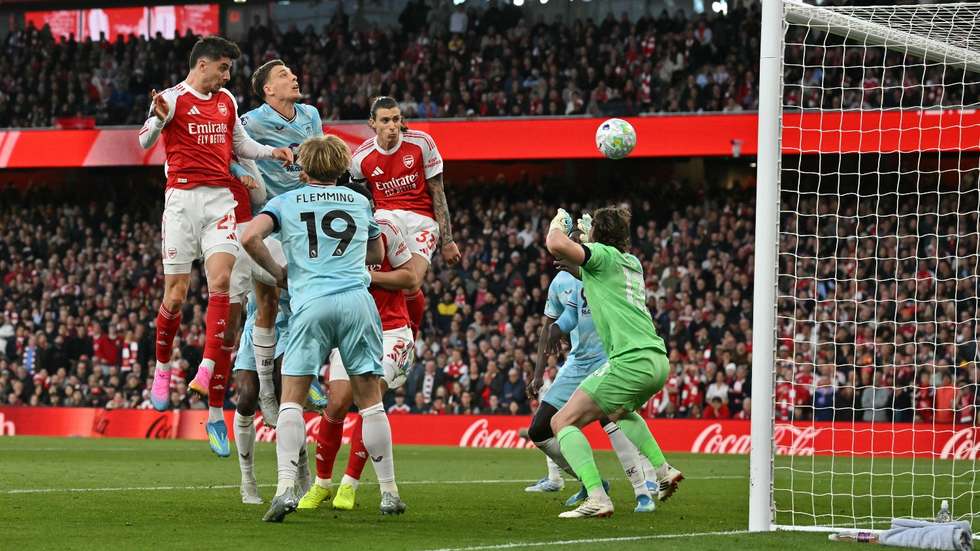 Kai Havertz marcou o único golo do jogo na sequência de um canto de Saka e carimbou mais três pontos para o Arsenal frente ao Burnley
