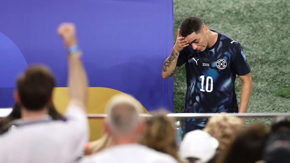 Miguel Almirón foi o primeiro expulso por tapar a boca enquanto falava para um adversário no Mundial-2026