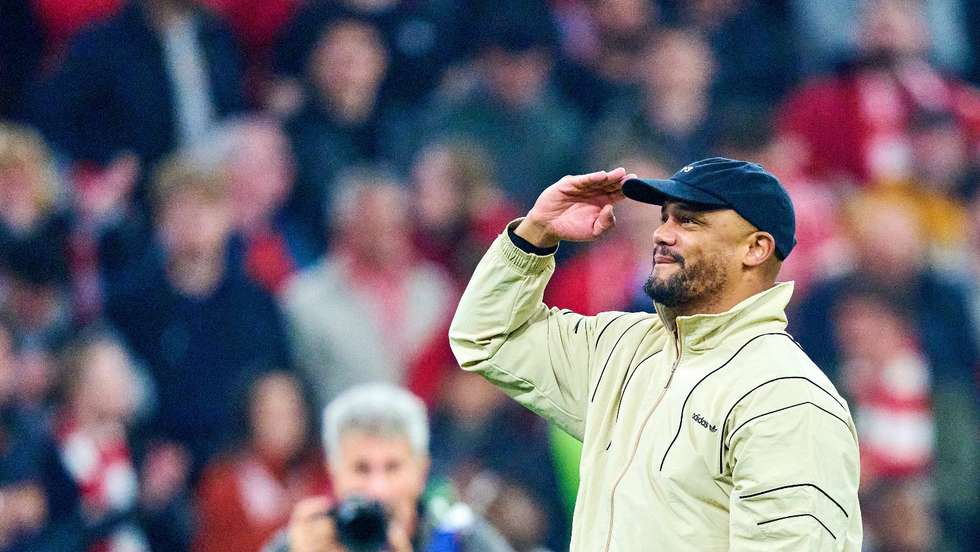 Vincent Kompany subiu e desceu com o Burnley entre 2022 e 2024 mas nem isso impediu que fosse aposta (com sucesso) do Bayern
