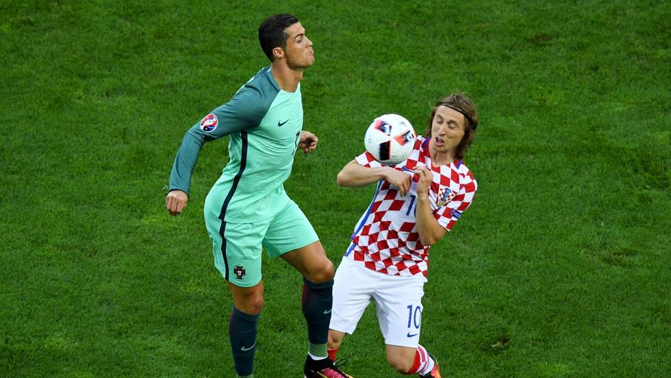 Ronaldo e Modric, capitães de Portugal e Croácia, vão jogar na madrugada de quinta para sexta-feira em Toronto