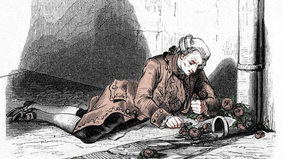 Donatien Alphonse François, o Marquês de Sade, numa ilustração dos tempos que passou preso na Bastilha, onde terá escrito "120 Dias de Sodoma"