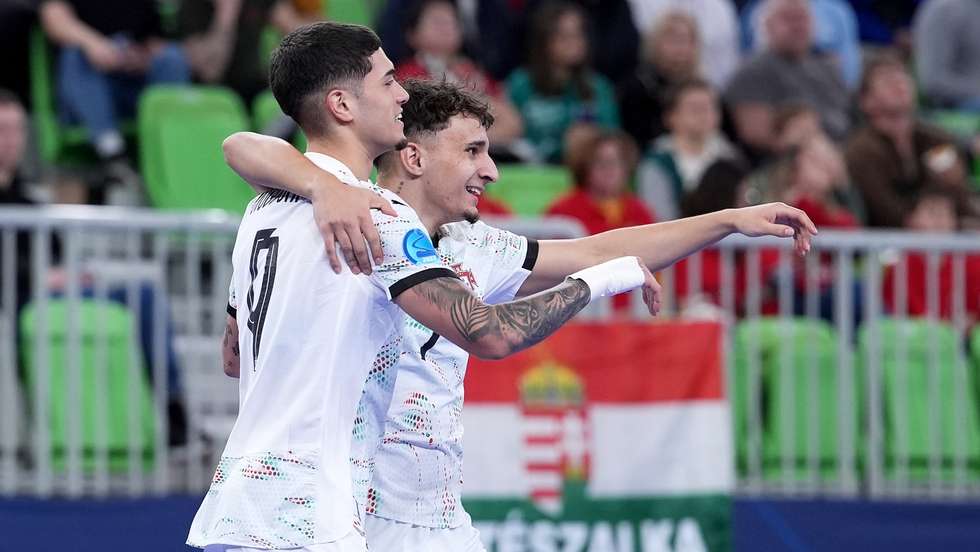 Diogo Santos e Lúcio Correia marcaram na segunda goleada de Portugal na primeira fase do Campeonato da Europa de futsal