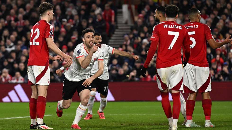 Diogo Jota entrou aos 65' com Tsimikas depois de um canto ganho pelo Liverpool. Na bola parada, o grego cruzou e o português empatou na primeira vez que tocou na bola