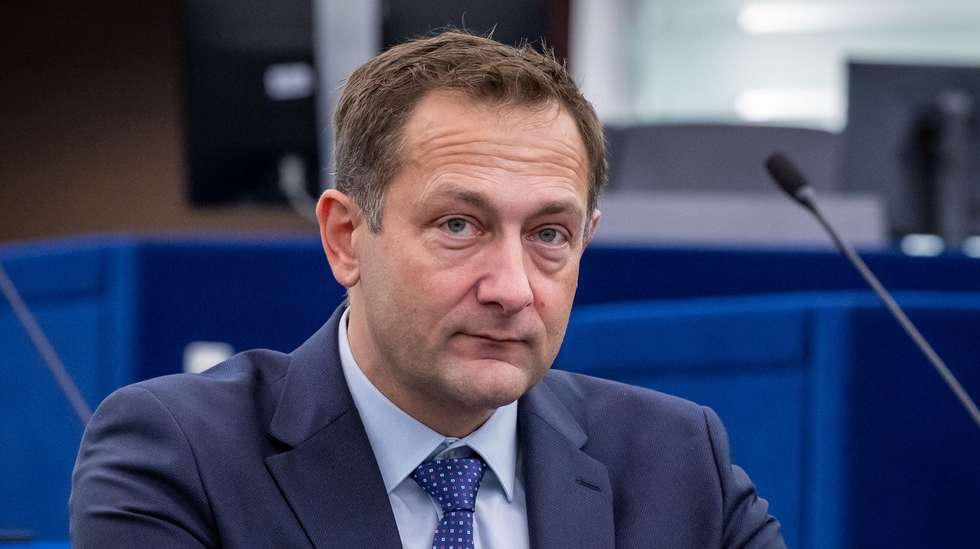epa12436477 European Commissioner for Agriculture and Food Christophe Hansen attends a key debate on ‘This is Europe’ at the European Parliament in Strasbourg, France, 07 October 2025. The current plenary session runs from 06 October until 09 October 2025.  EPA/CHRISTOPHE PETIT TESSON
