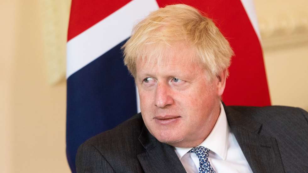 epa10010792 British Prime Minister Boris Johnson meets his Portuguese counterpart Antonio Costa (unseen) at 10 Downing Street in London, Britain 13 June 2022. JohnsonÂ risks reopening divisions that tore his Conservative Party apart in 2019, with his government set to propose a law that would let UK ministers override parts of the Brexit deal he signed with the European Union.  EPA/Chris Ratcliffe / POOL