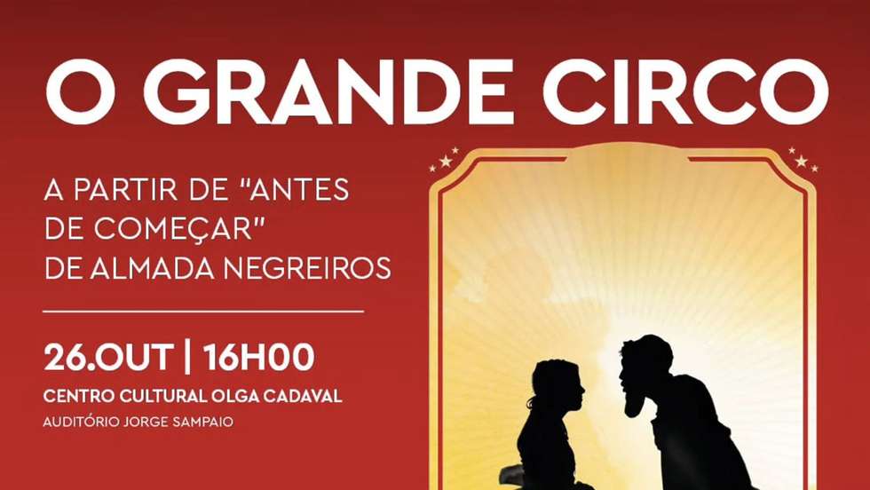 No trabalho elaborado pela Companhia da Esquina, a peça passa-se "algures no Teatro do Mundo" onde "existiu o grande circo"