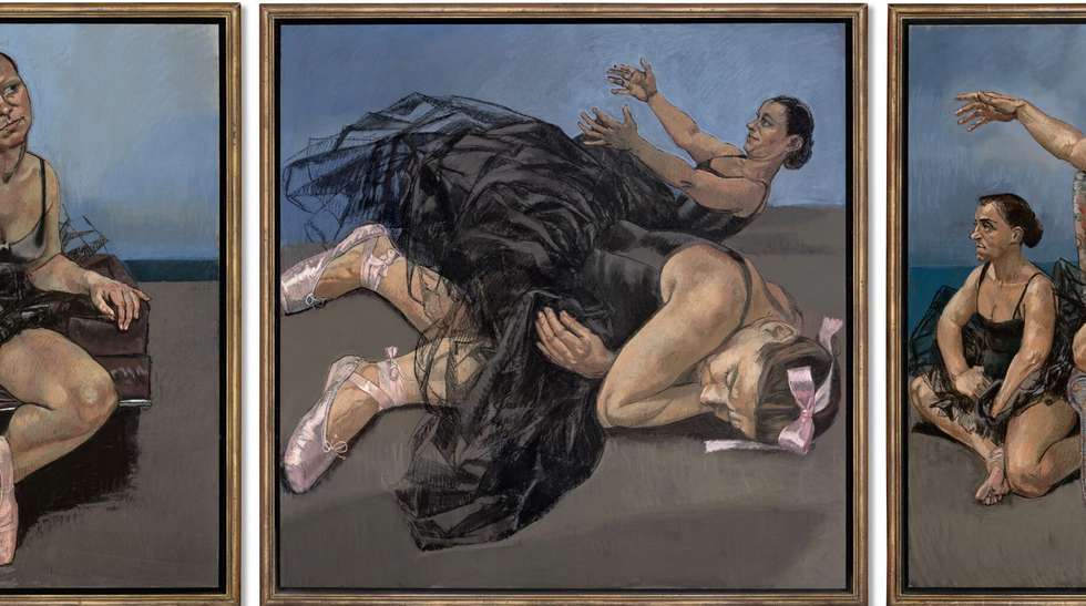 Em Portugal, a obra leiloada esteve em exposição no Centro Cultural de Belém e na Casa das Histórias Paula Rego