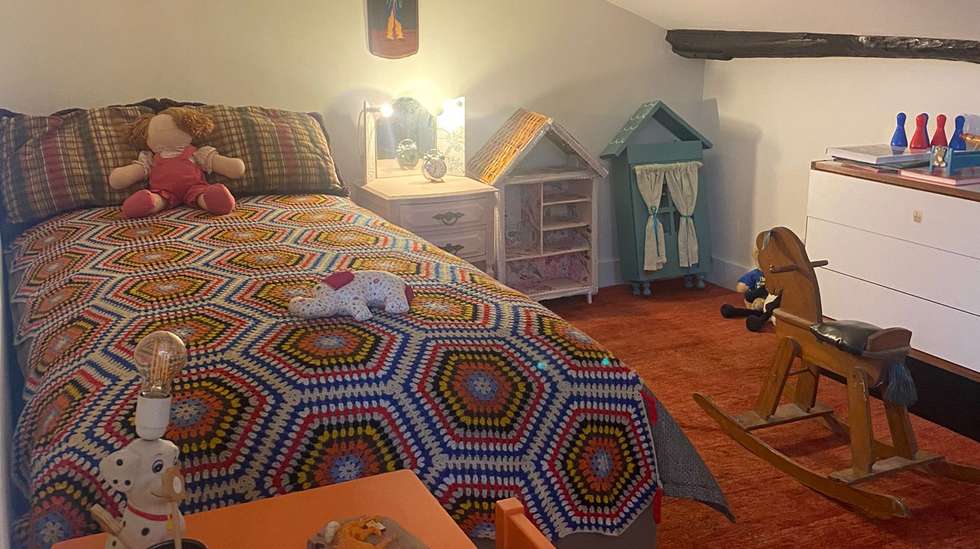 Quarto dedicado às crianças na Casa Magnólia