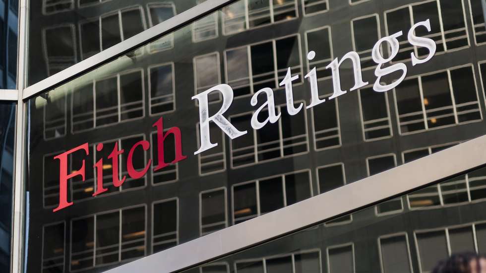 epa10781806 The offices of Fitch Ratings, one of three major credit rating agencies, in New York, New York, USA, 02 August 2023. Fitch downgraded the United States government credit rating from AAA to AA+, a change the company partially attributed to politics around the recent debt ceiling standoff.  EPA/JUSTIN LANE