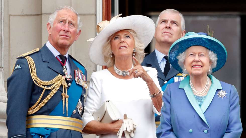Members Of The Royal Family Attend Events To Mark The Centenary Of The RAF