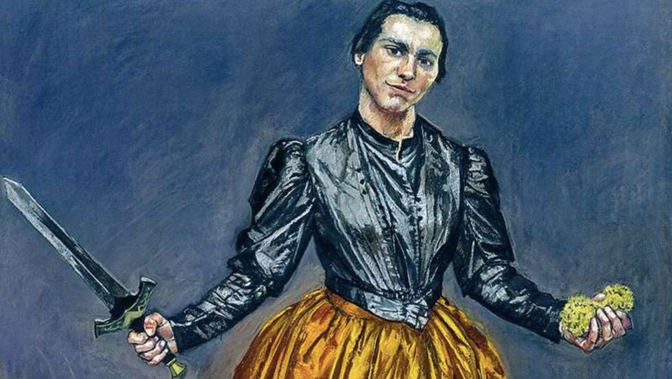 A obra "O Anjo" de Paula Rêgo, faz agora parte da coleção da Fundação Gulbenkian