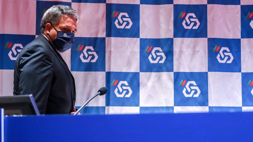 O presidente da Comissão Executiva da Caixa Geral de Depósitos, S.A., Paulo Macedo, durante a apresentação de resultados do 3.º trimestre 2020, na sede da CGD, em Lisboa, 05 de novembro de 2020. MANUEL DE ALMEIDA/LUSA
