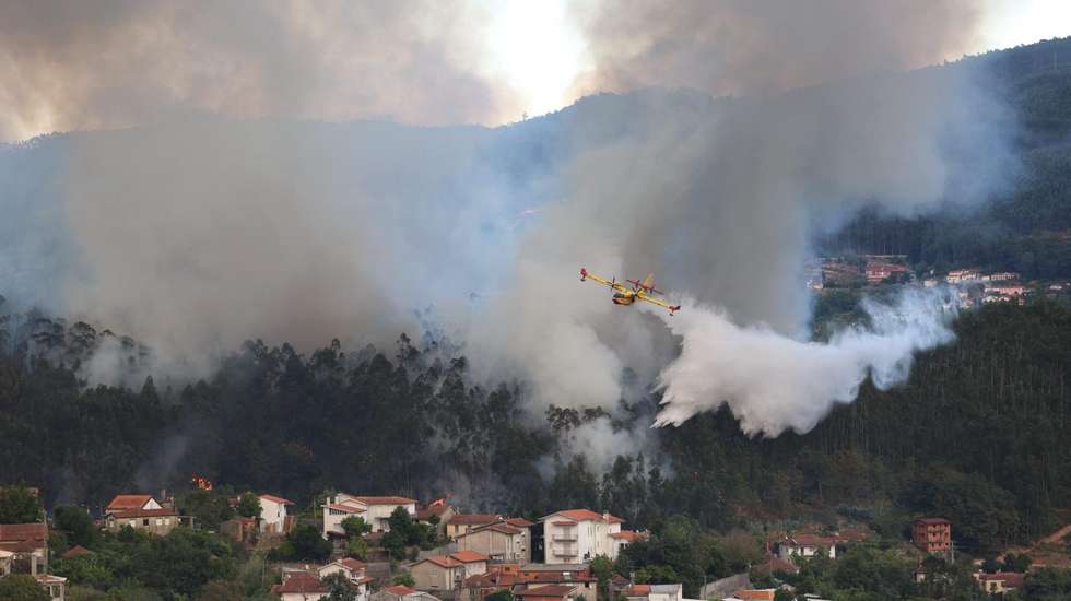 Incêndio em Sever do Vouga, Aveiro