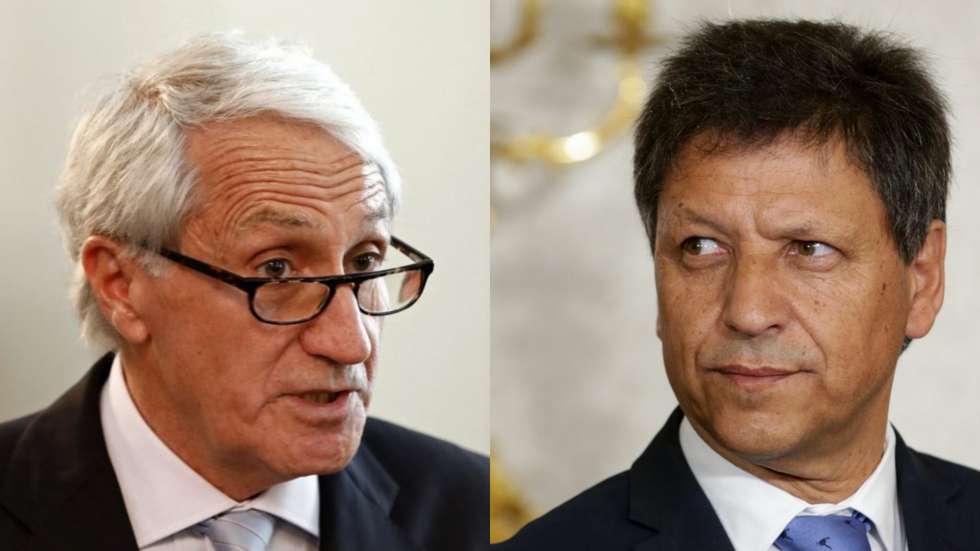 Mourato Nunes, ex-líder da Proteção Civil, (à esquerda) e José Neves, ex-secretário de Estado da Proteção Civil (à direita)