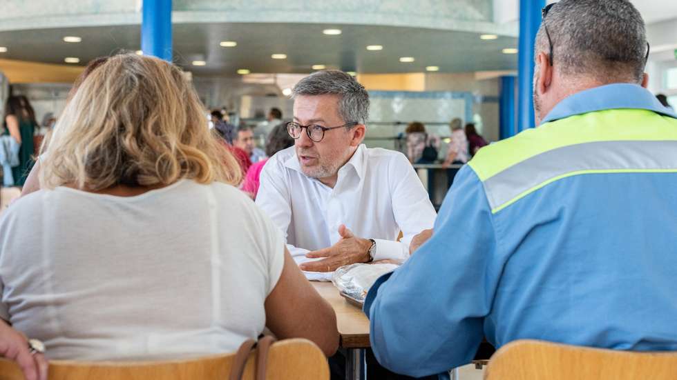 Moedas salientou que "não se consegue resolver em três anos um problema de 14 anos"