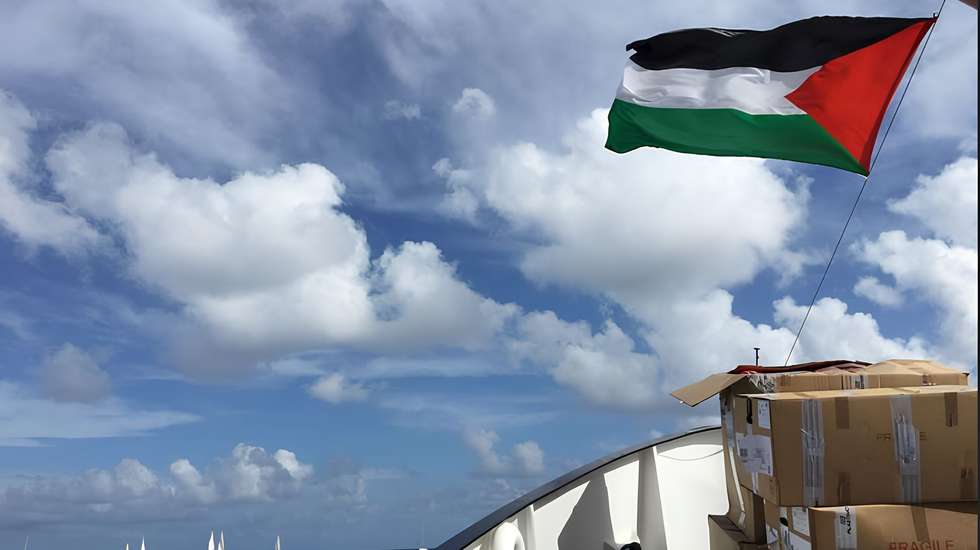 A organização prevê que a viagem até Gaza leve perto de duas semanas