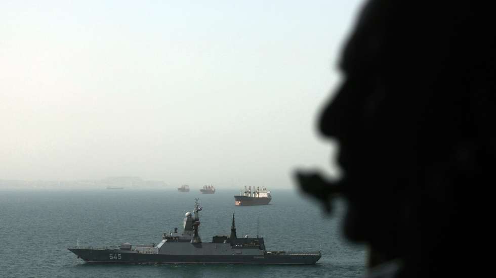 epa12757592 A handout photo made available by the Iranian army shows the Russian corvette Stoikiy during a joint naval exercise in Sea of Oman, southern Iran, 19 February 2026. Iran and Russia hold join military drill in the Sea of Oman.  EPA/IRANIAN ARMY OFFICE HANDOUT HANDOUT EDITORIAL USE ONLY/NO SALESHANDOUT EDITORIAL USE ONLY/NO SALES