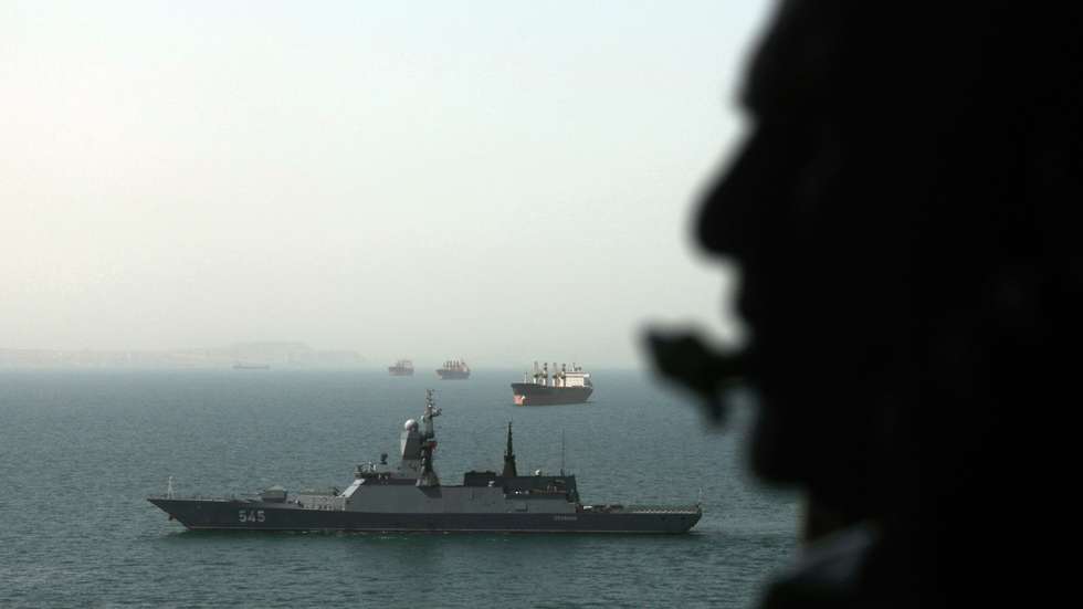 epa12757592 A handout photo made available by the Iranian army shows the Russian corvette Stoikiy during a joint naval exercise in Sea of Oman, southern Iran, 19 February 2026. Iran and Russia hold join military drill in the Sea of Oman.  EPA/IRANIAN ARMY OFFICE HANDOUT HANDOUT EDITORIAL USE ONLY/NO SALESHANDOUT EDITORIAL USE ONLY/NO SALES