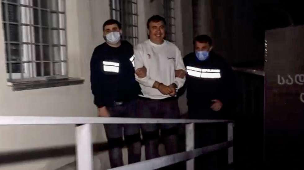 Ex-Presidente georgiano Mikhail Saakashvili detido