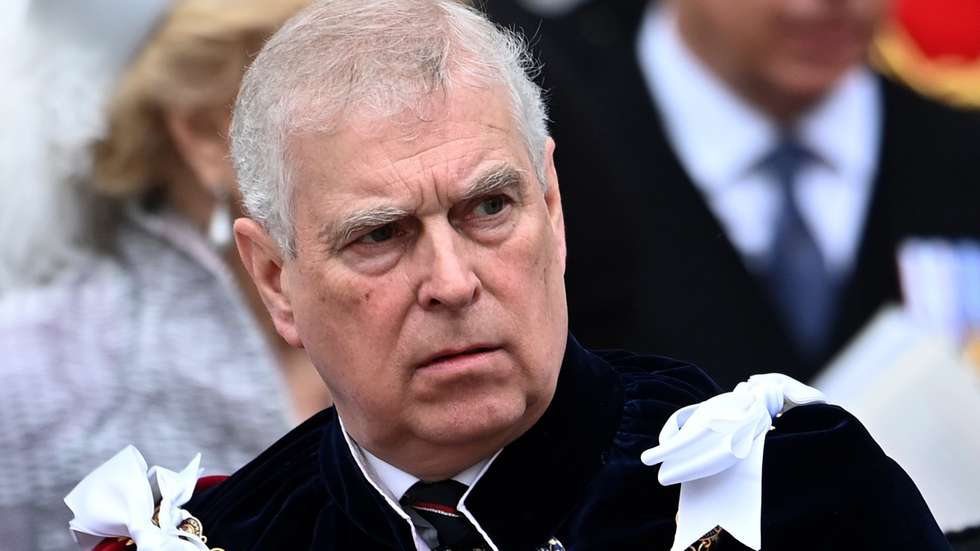epa12461118 (FILE) - Britain's Prince Andrew, the Duke of York, departs after the Coronation of Britain's King Charles III and Queen Camilla at Westminster Abbey, London, Britain, 06 May 2023 (reissued 17 October 2025). Prince Andrew gives up his title of the Duke of York and the membership in the Order of the Garter, due to his links to the Jeffrey Epstein scandal, as he announced in a statement on 17 October 2025.  EPA/ANDY RAIN
