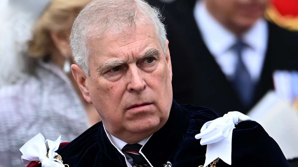 epa12461118 (FILE) - Britain's Prince Andrew, the Duke of York, departs after the Coronation of Britain's King Charles III and Queen Camilla at Westminster Abbey, London, Britain, 06 May 2023 (reissued 17 October 2025). Prince Andrew gives up his title of the Duke of York and the membership in the Order of the Garter, due to his links to the Jeffrey Epstein scandal, as he announced in a statement on 17 October 2025.  EPA/ANDY RAIN