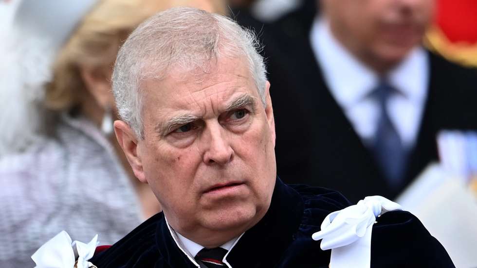 epa12461118 (FILE) - Britain's Prince Andrew, the Duke of York, departs after the Coronation of Britain's King Charles III and Queen Camilla at Westminster Abbey, London, Britain, 06 May 2023 (reissued 17 October 2025). Prince Andrew gives up his title of the Duke of York and the membership in the Order of the Garter, due to his links to the Jeffrey Epstein scandal, as he announced in a statement on 17 October 2025.  EPA/ANDY RAIN